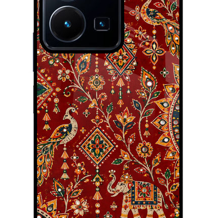 Laal Riwaaz Vivo Y35 Glass Case
