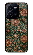 Green Pataka Vivo Y35 Glass Case