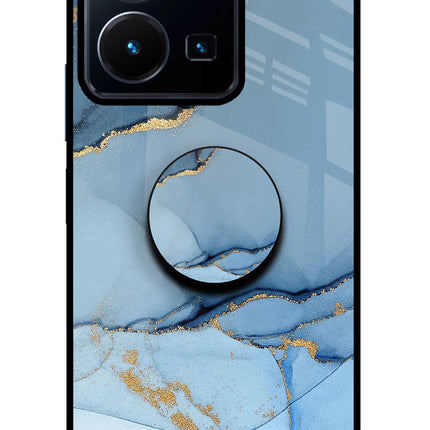 Blue Marble Vivo Y35 Pop Case by Casekaro