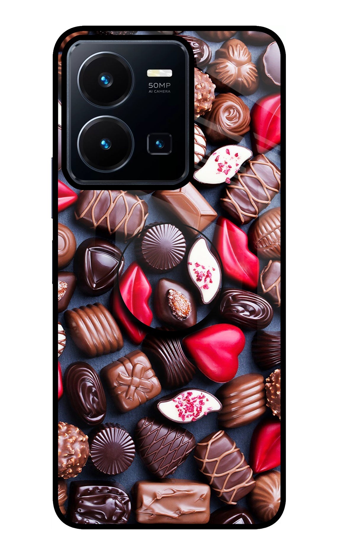 Chocolates Vivo Y35 Pop Case