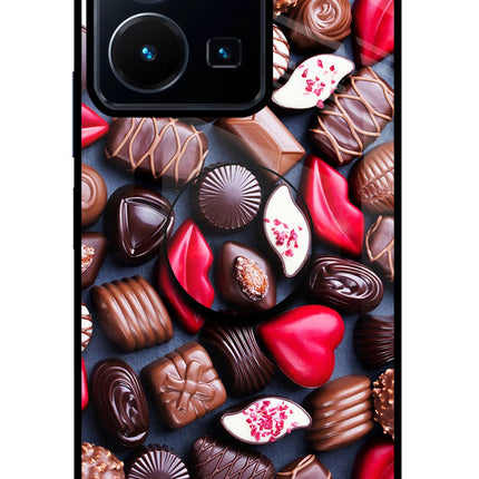 Chocolates Vivo Y35 Pop Case by Casekaro