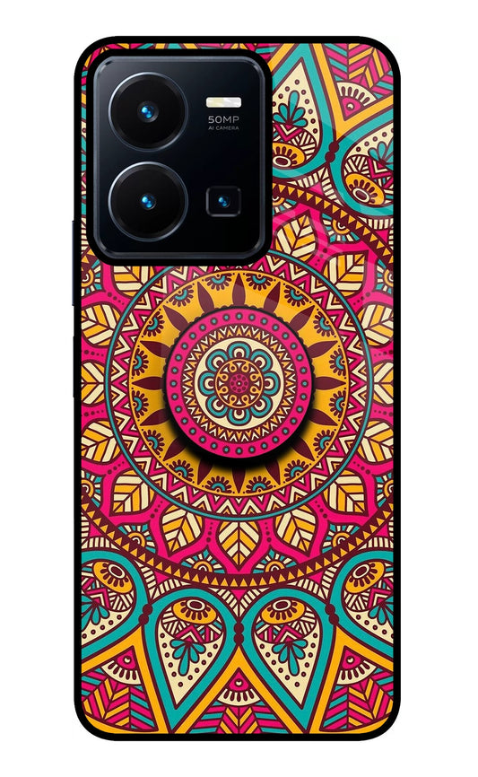 Mandala Vivo Y35 Glass Case