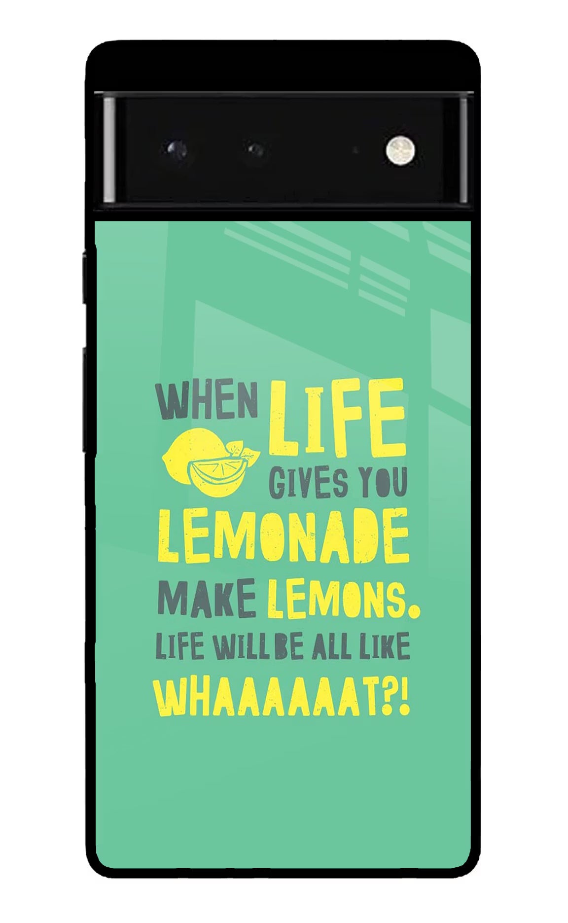 Quote Google Pixel 6 Glass Case