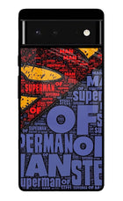 Superman Google Pixel 6 Glass Case