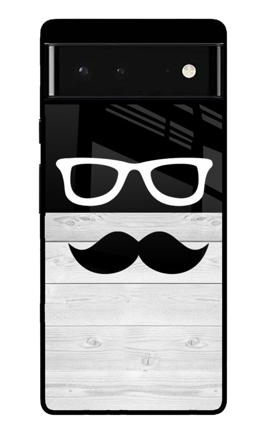 Mustache Google Pixel 6 Glass Case