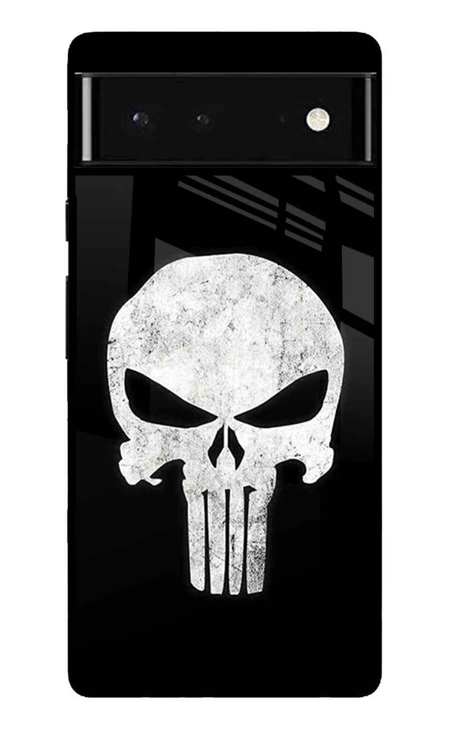 Punisher Skull Google Pixel 6 Back Cover, Glass case