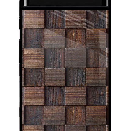 Wooden Cube Design Google Pixel 6 Glass Case