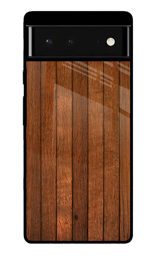 Wooden Artwork Bands Google Pixel 6 Glass Case