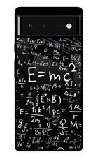 Physics Formula Google Pixel 6 Glass Case