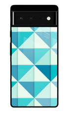 Abstract Google Pixel 6 Glass Case