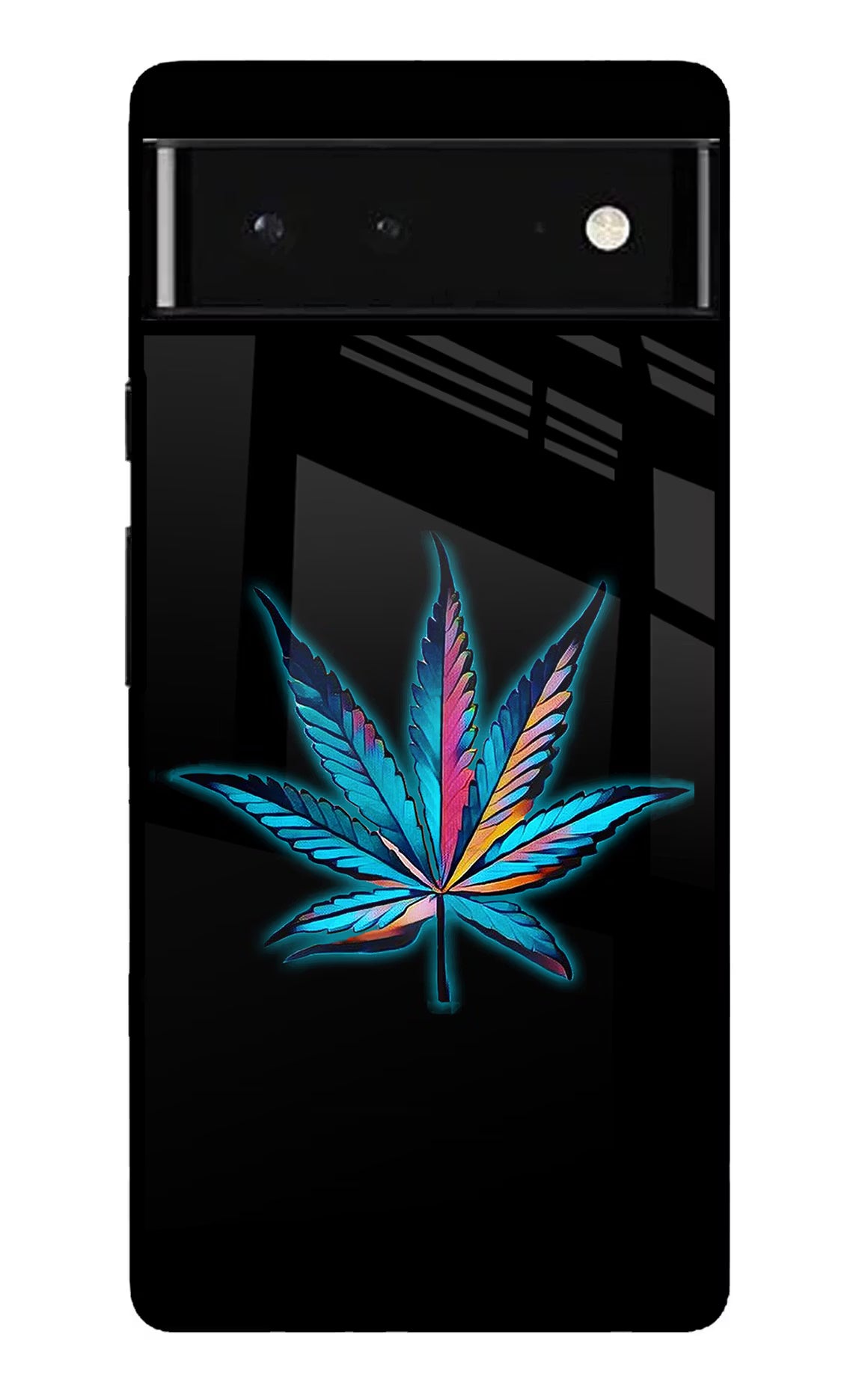 Weed Google Pixel 6 Glass Case Back Cover by Casekaro