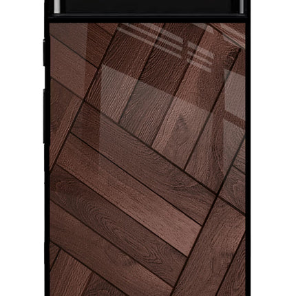 Wooden Texture Design Google Pixel 6 Glass Case