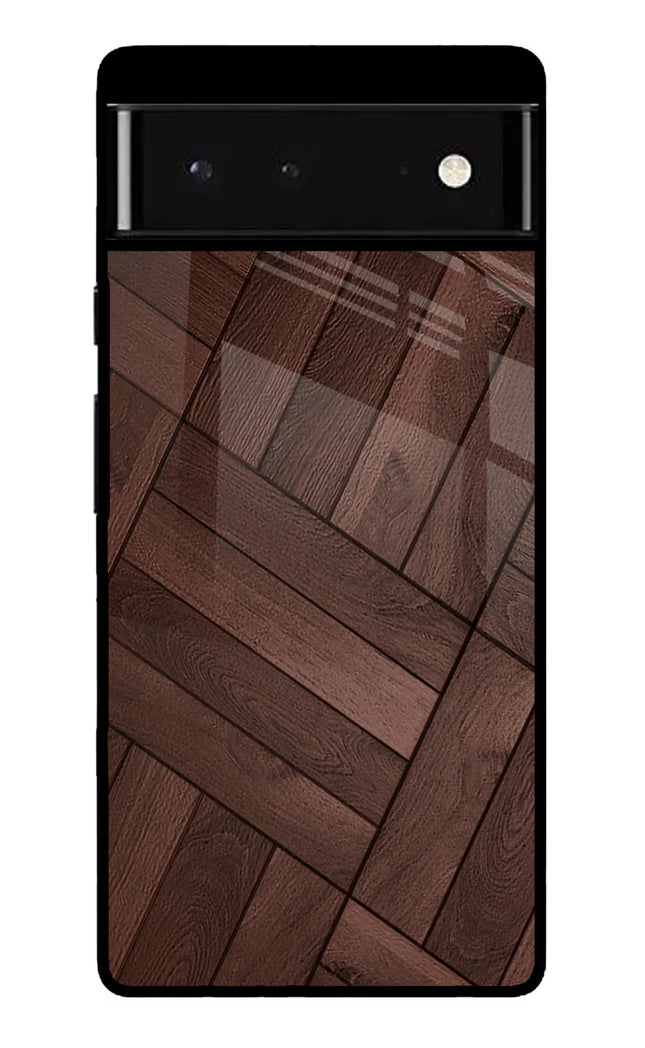 Wooden Texture Design Google Pixel 6 Glass Case
