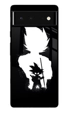 Goku Shadow Google Pixel 6 Glass Case