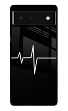 Heart Beats Google Pixel 6 Glass Case