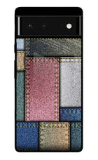 Multicolor Jeans Google Pixel 6 Glass Case