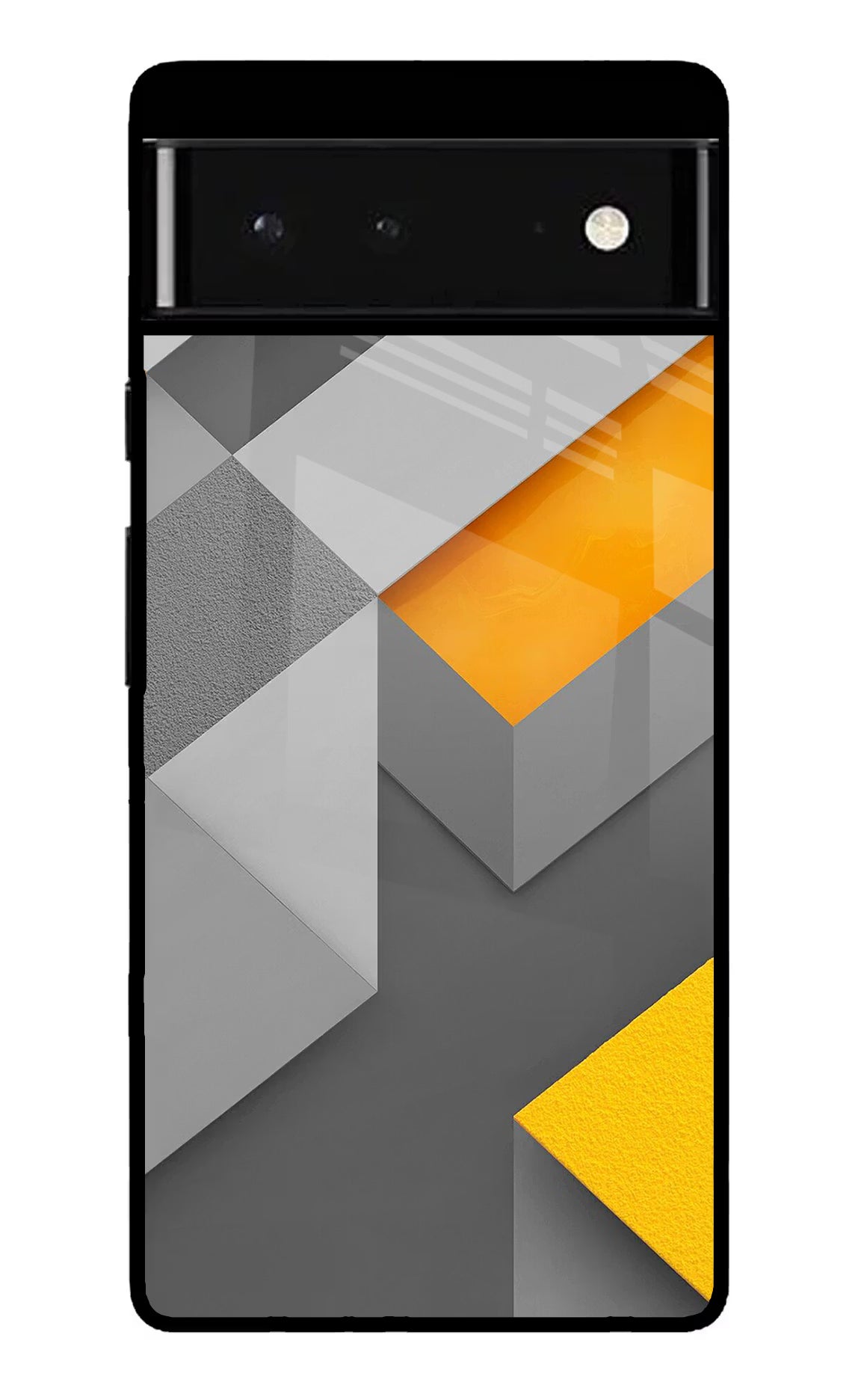 Abstract Google Pixel 6 Glass Case