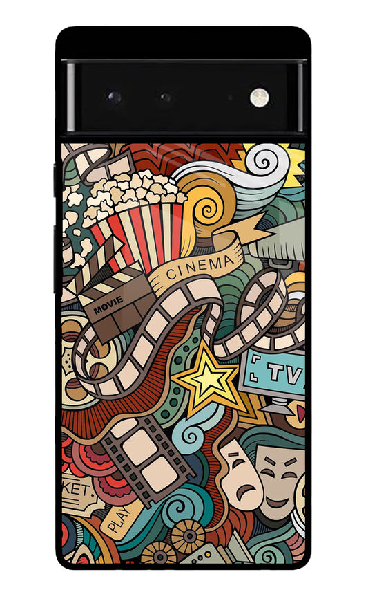 Cinema Abstract Google Pixel 6 Glass Case