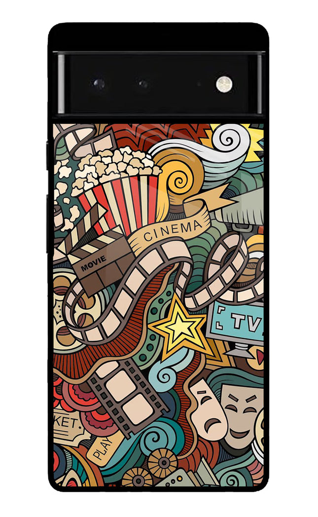Cinema Abstract Google Pixel 6 Glass Case
