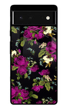 Flowers Google Pixel 6 Glass Case