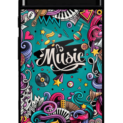 Music Graffiti Google Pixel 6 Glass Case