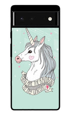 Unicorn Wallpaper Google Pixel 6 Glass Case