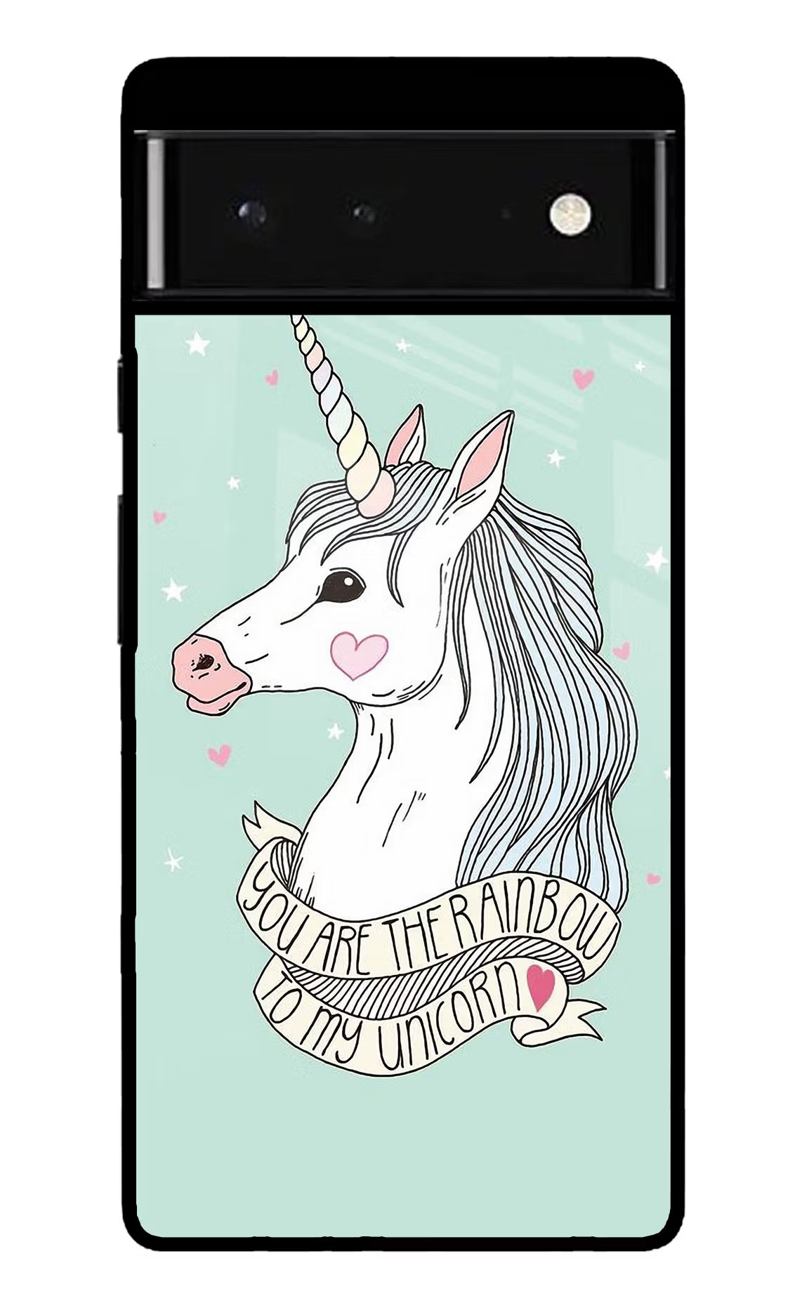 Unicorn Wallpaper Google Pixel 6 Glass Case