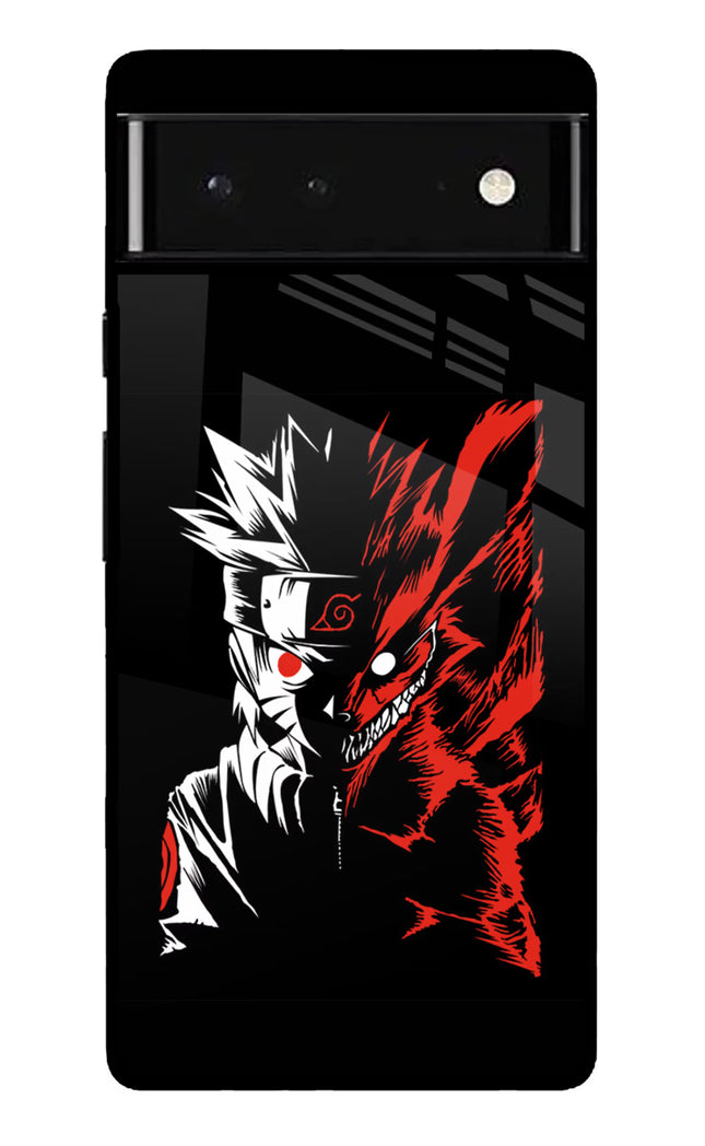 Naruto Two Face Google Pixel 6 Glass Case