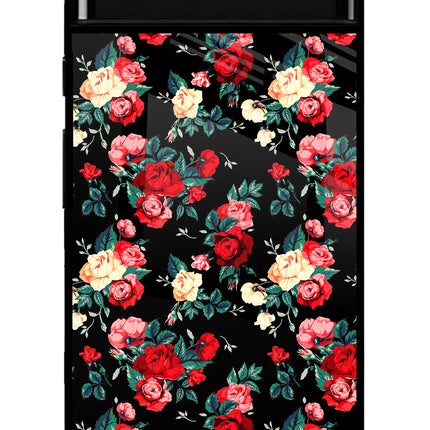 Rose Pattern Google Pixel 6 Glass Case