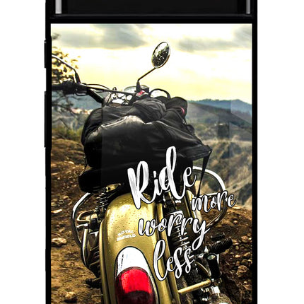 Ride More Worry Less Google Pixel 6 Glass Case