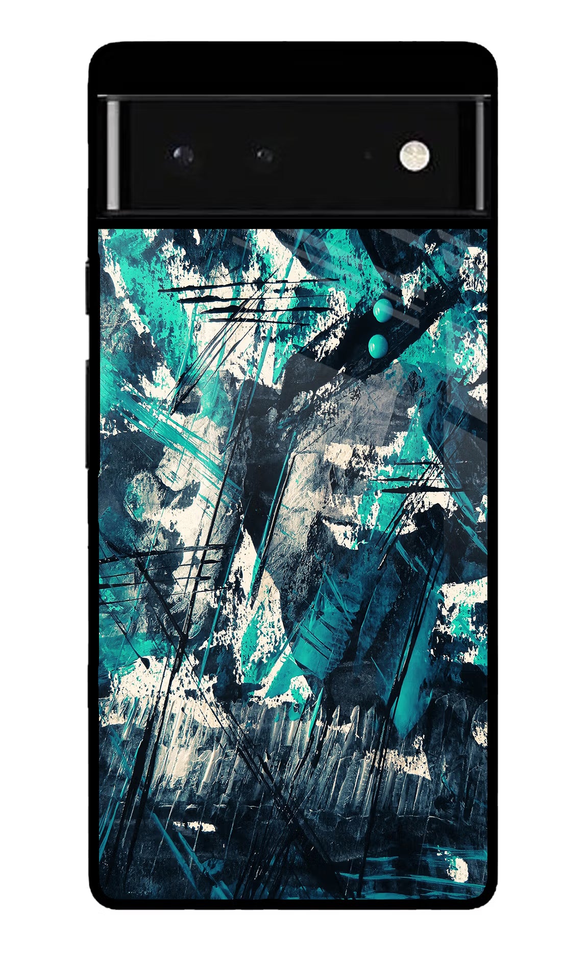 Artwork Google Pixel 6 Glass Case Back Cover by Casekaro