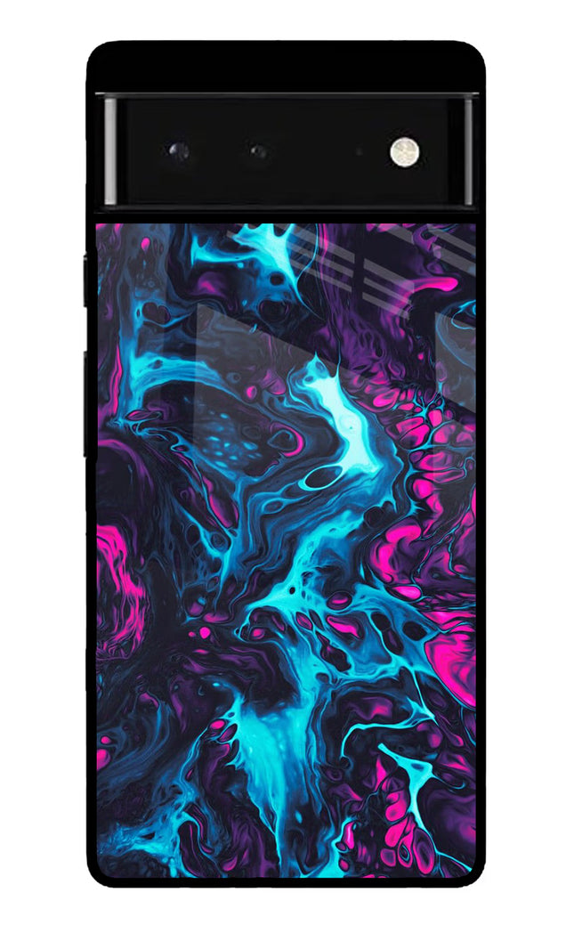 Abstract Google Pixel 6 Glass Case