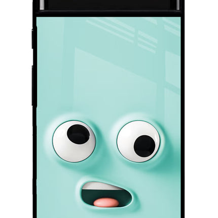 Funny Cartoon Google Pixel 6 Glass Case Back Cover by Casekaro