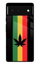 Weed Flag Google Pixel 6 Glass Case