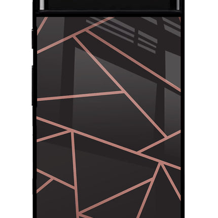 Geometric Pattern Google Pixel 6 Glass Case Back Cover by Casekaro