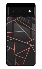 Geometric Pattern Google Pixel 6 Glass Case