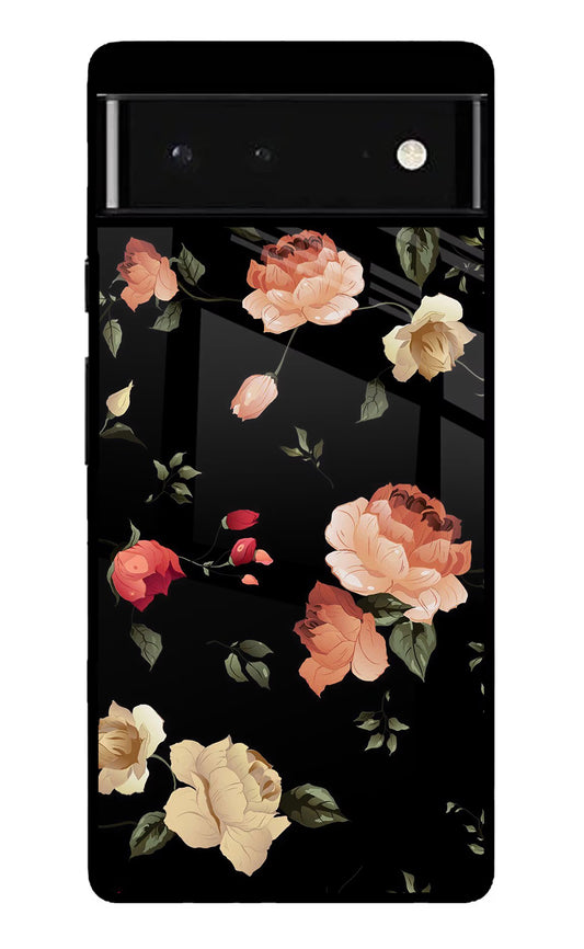 Flowers Google Pixel 6 Glass Case