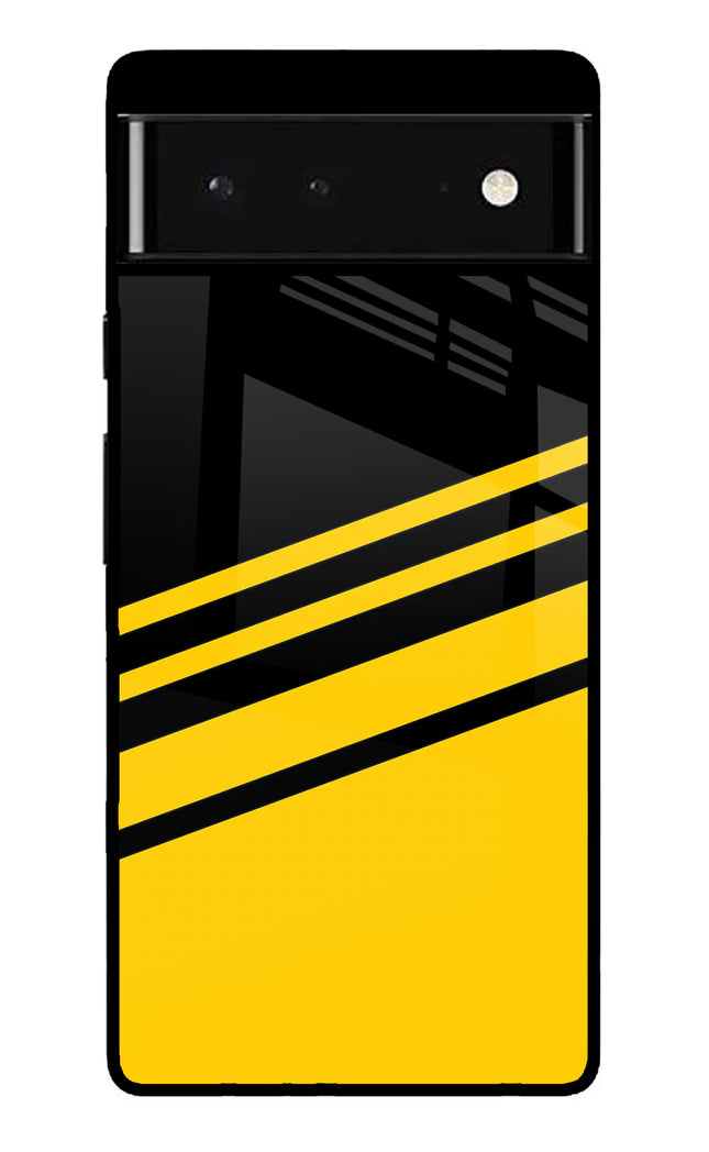 Yellow Shades Google Pixel 6 Glass Case