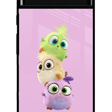 Cute Little Birds Google Pixel 6 Glass Case Back Cover by Casekaro