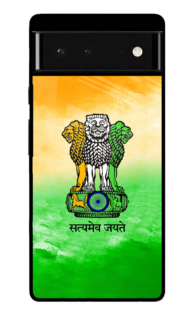 Satyamev Jayate Flag Google Pixel 6 Glass Case