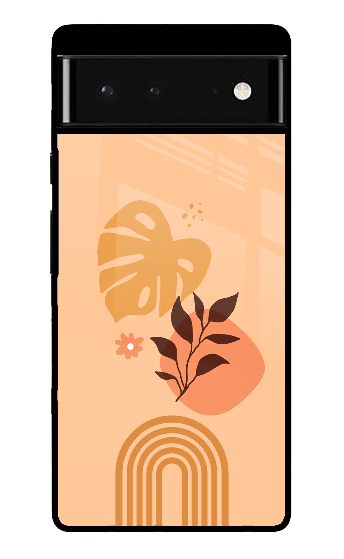 Bohemian Art Google Pixel 6 Glass Case Back Cover by Casekaro