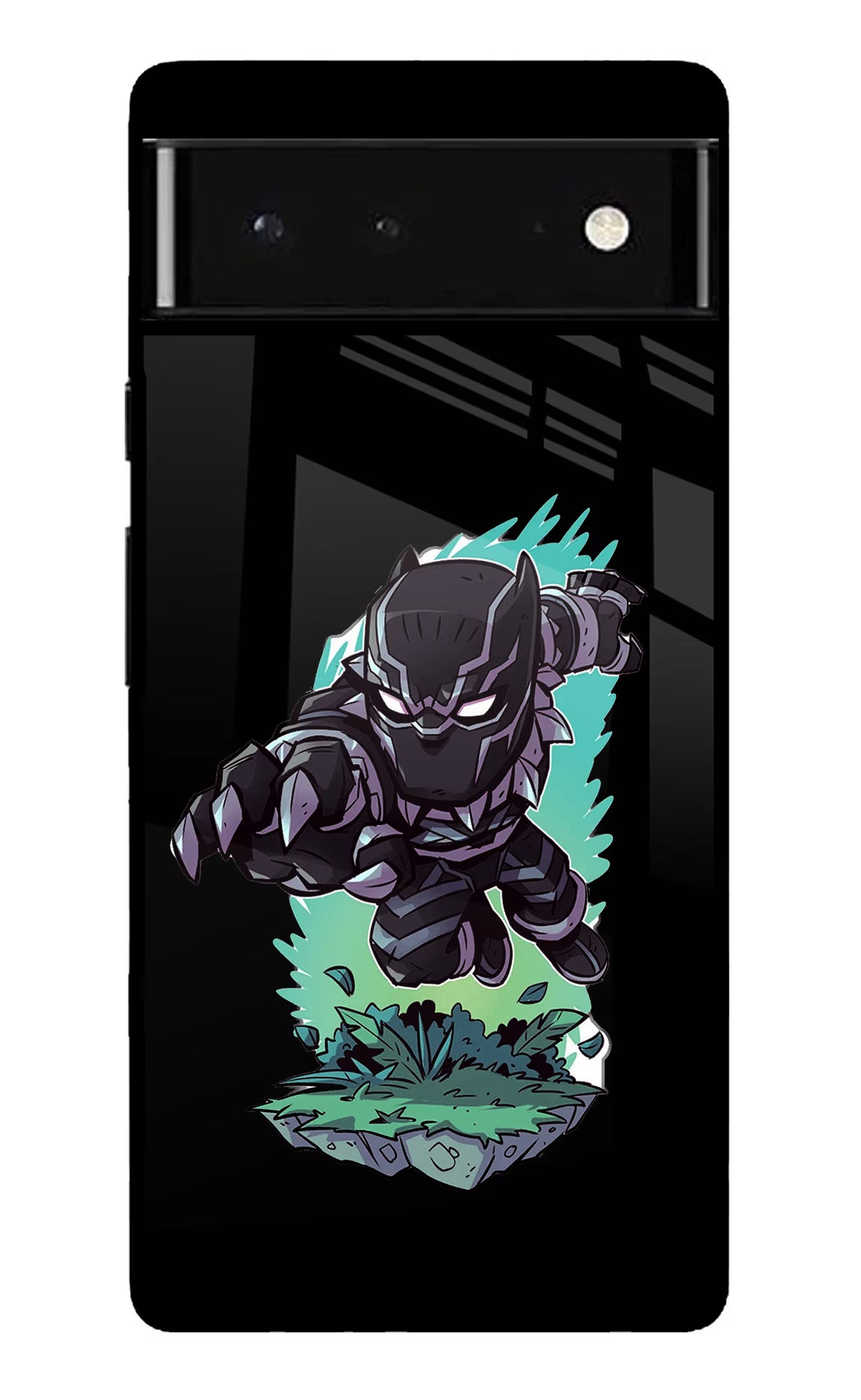 Black Panther Google Pixel 6 Glass Case