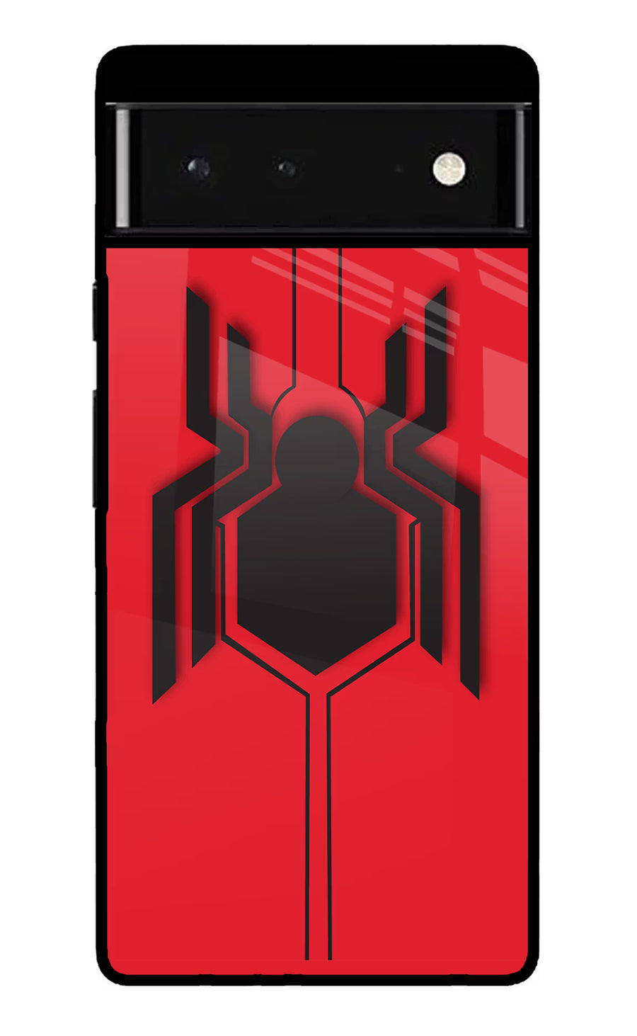 Spider Google Pixel 6 Back Cover, Glass case