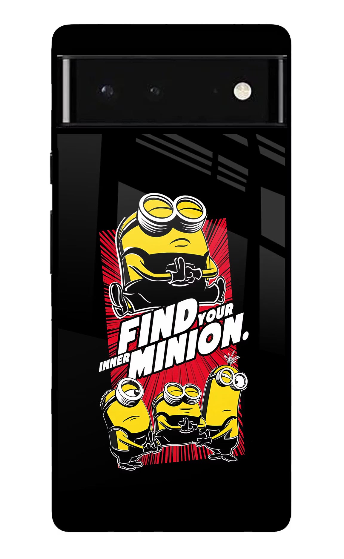 Find your inner Minion Google Pixel 6 Glass Case