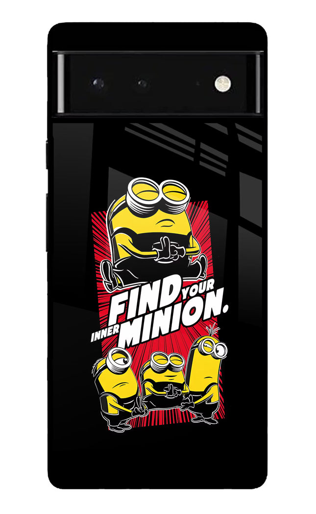 Find your inner Minion Google Pixel 6 Glass Case