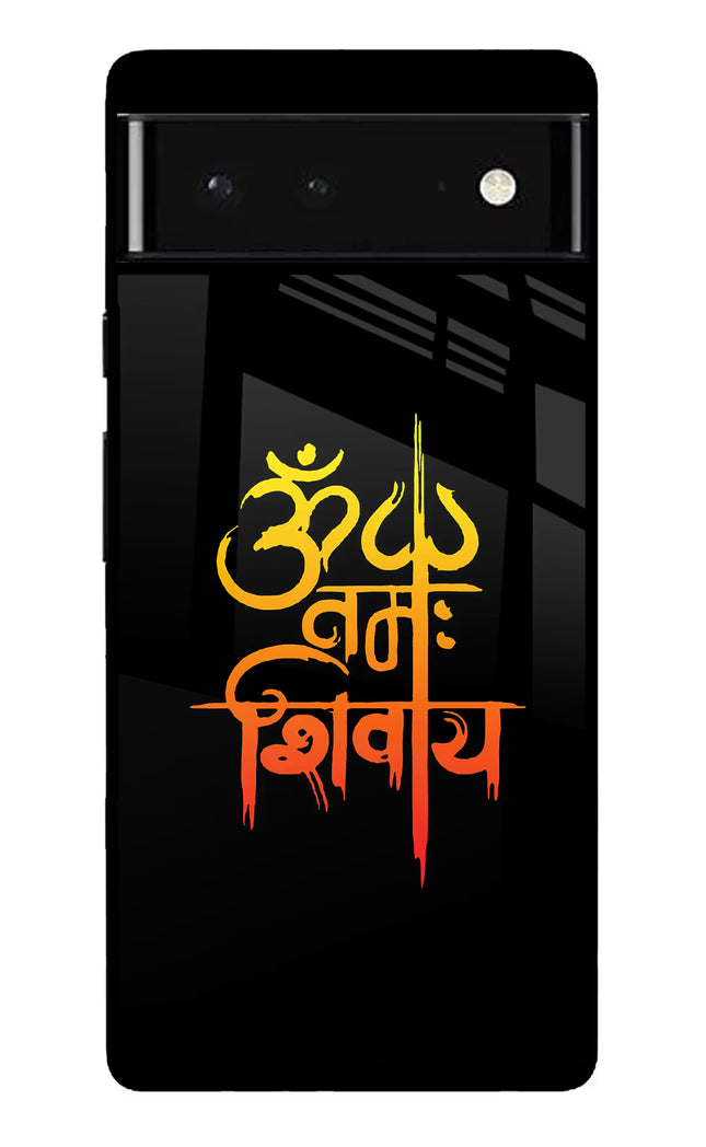 Om Namah Shivay Google Pixel 6 Glass Case