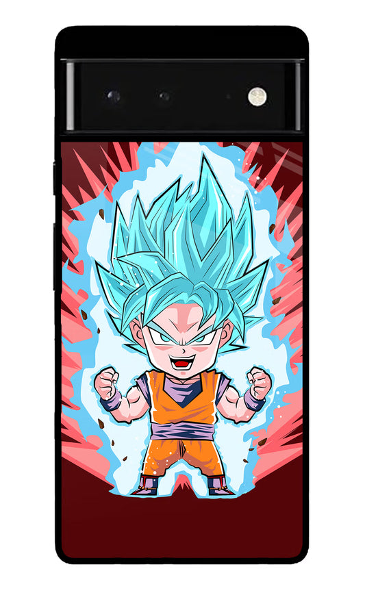 Goku Little Google Pixel 6 Glass Case