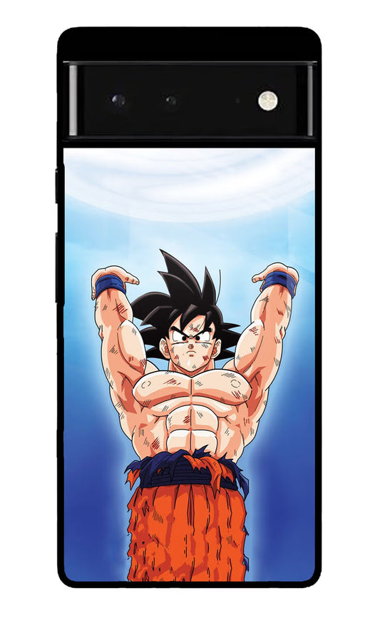 Goku Power Google Pixel 6 Glass Case
