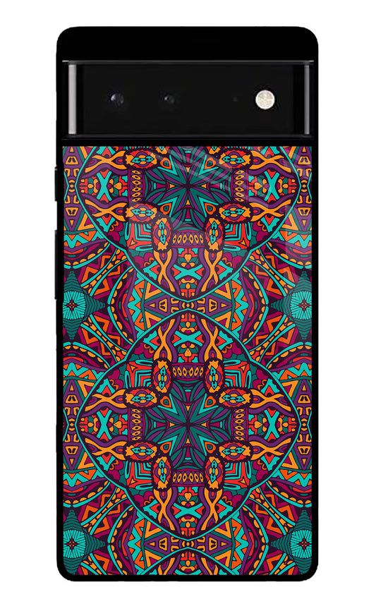 Colour Mandala Google Pixel 6 Glass Case