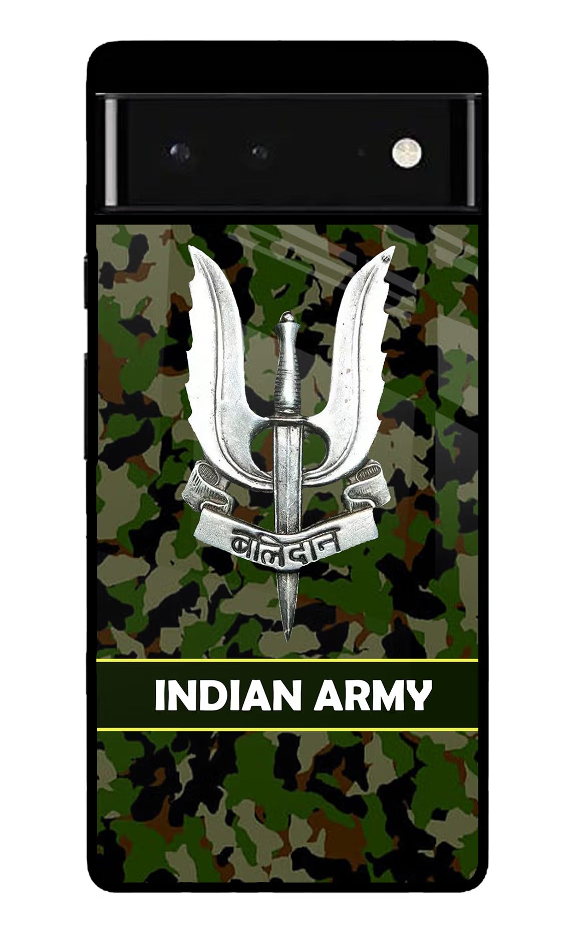 Balidan Indian Logo Google Pixel 6 Glass Case Back Cover by Casekaro